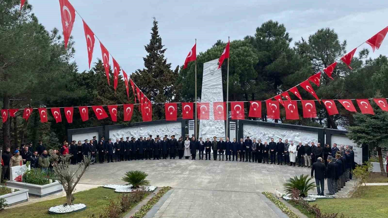 Sinop’ta 18 Mart Çanakkale Zaferi Töreni