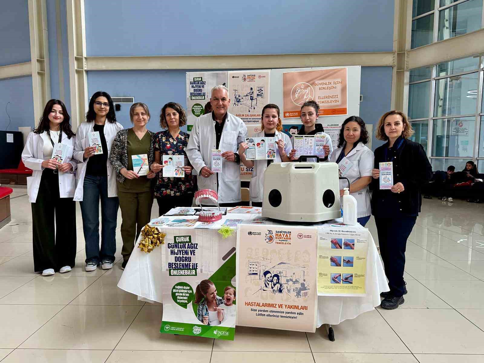 MEAH&rsquo;ta el ve ağız hijyeni farkındalık etkinliği
