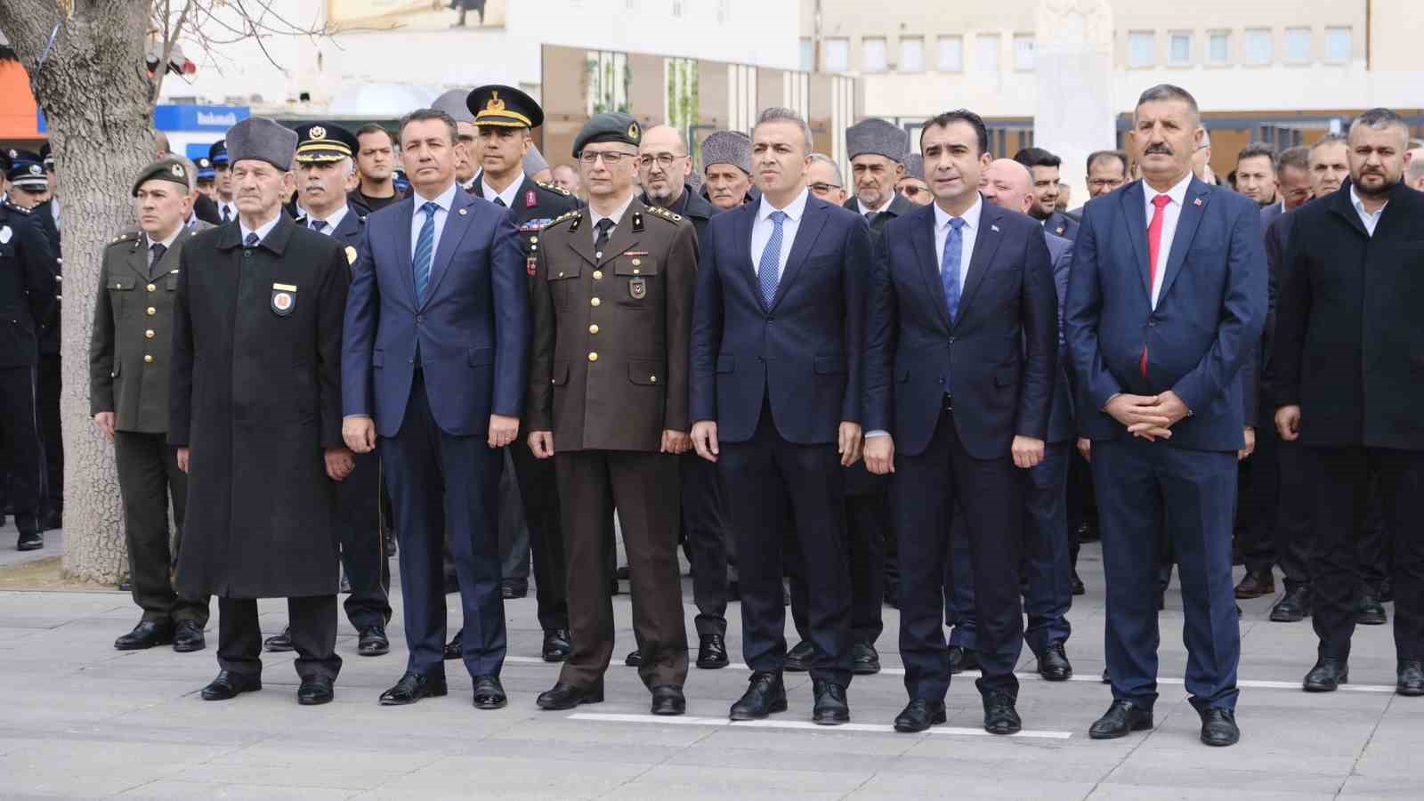 Karaman&rsquo;da &Ccedil;anakkale Zaferi&rsquo;nin 111. yıld&ouml;n&uuml;m&uuml; etkinlikleri
