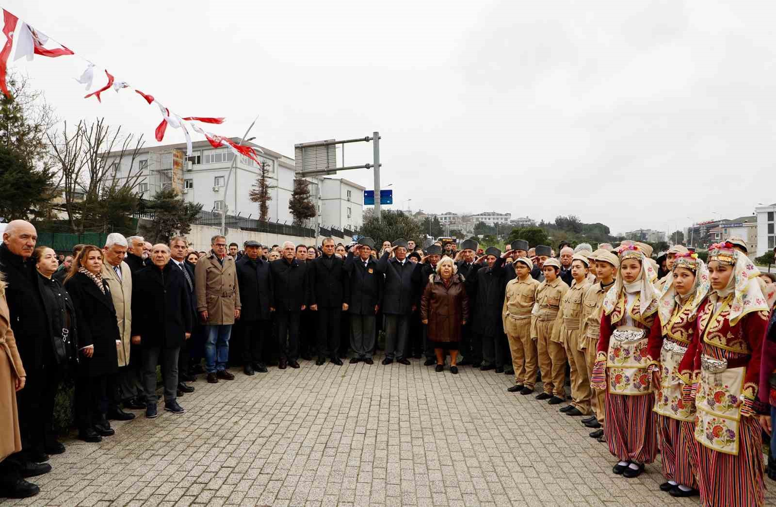 &Ccedil;anakkale Zaferi&rsquo;nin 111&rsquo;inci yıl d&ouml;n&uuml;m&uuml; B&uuml;y&uuml;k&ccedil;ekmece&rsquo;de gururla kutlandı
