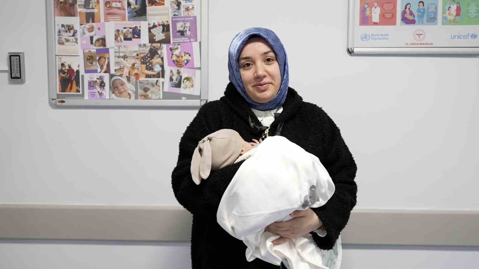 MEAH&rsquo;ta 750 gram altı 3 premat&uuml;re bebek taburcu edildi
