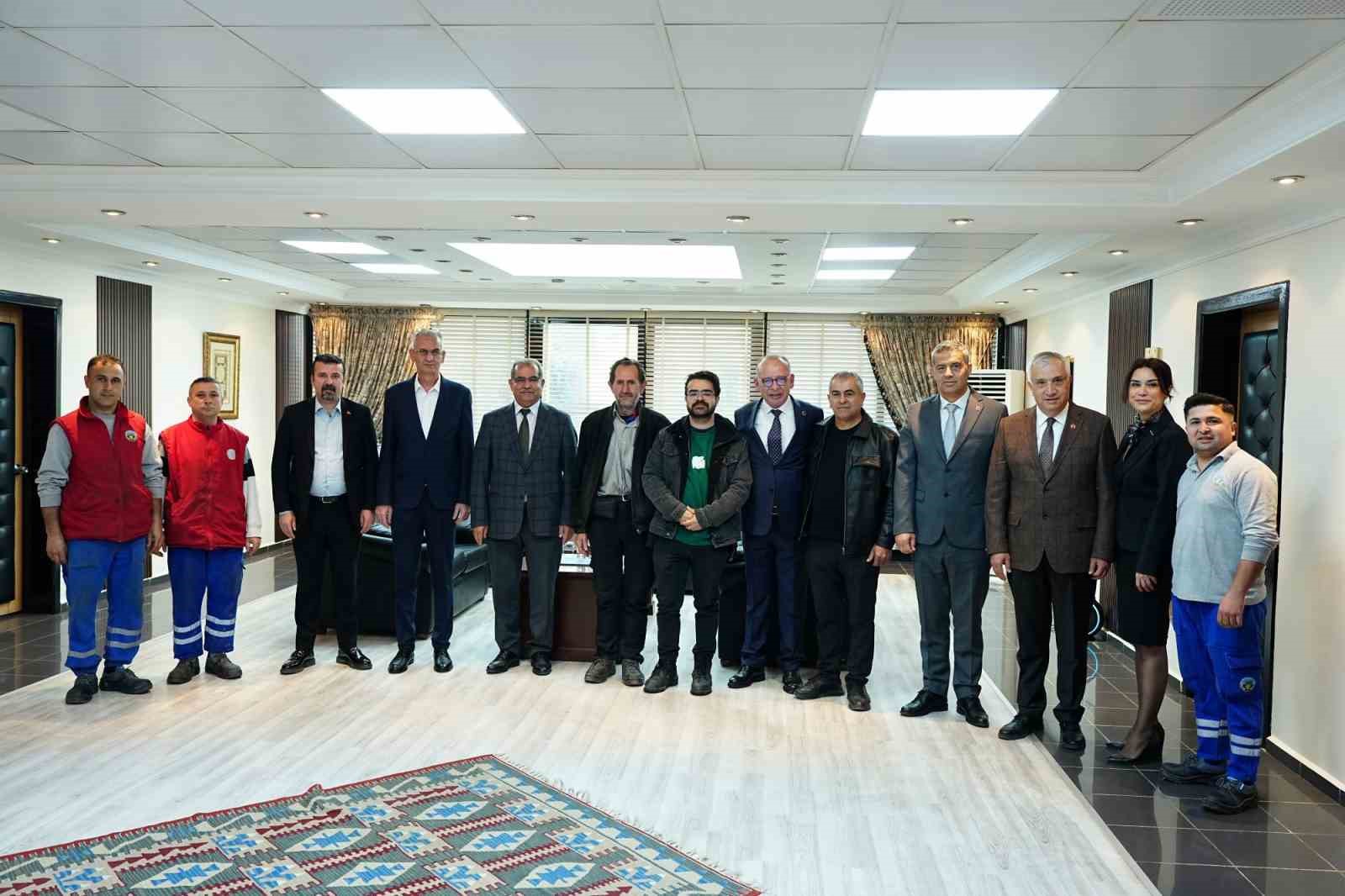 Turgutlu Belediyesinde geleneksel bayramlaşma t&ouml;reni
