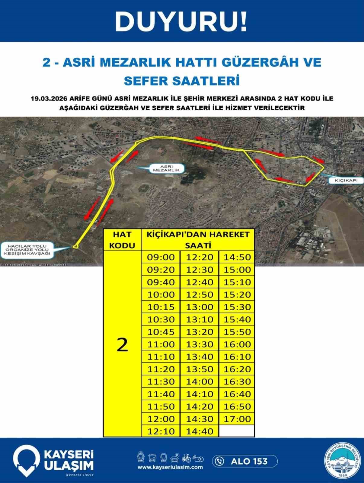 Kayseri, b&uuml;y&uuml;kşehir ile Ramazan Bayramı&rsquo;na hazır
