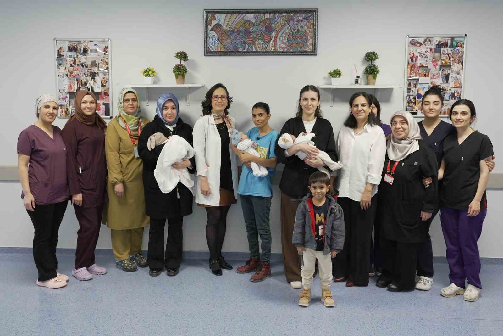 MEAH’ta 750 gram altı 3 prematüre bebek taburcu edildi
