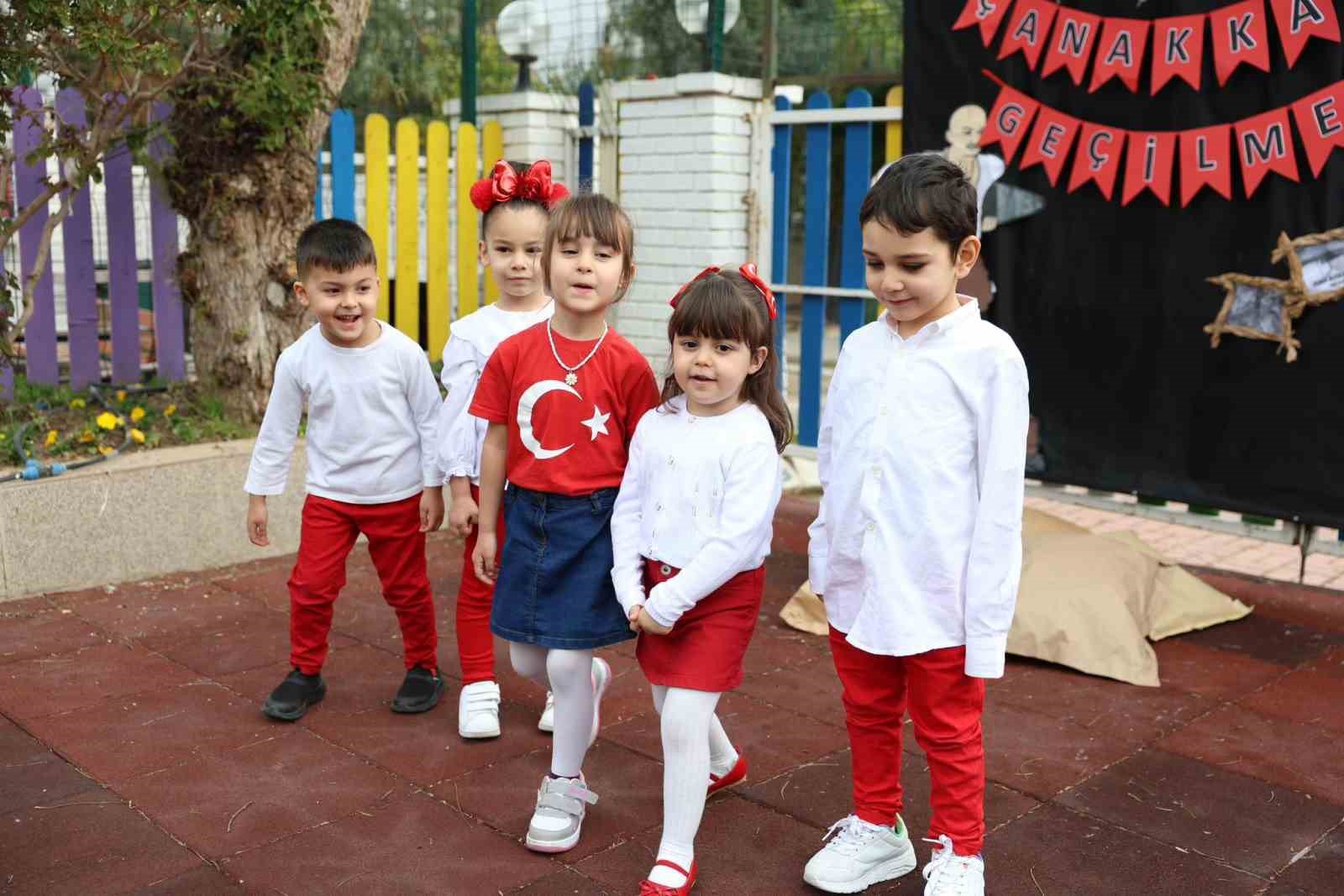 Didim Belediyesi’nin minikleri ‘Çanakkale’ performansı takdir topladı