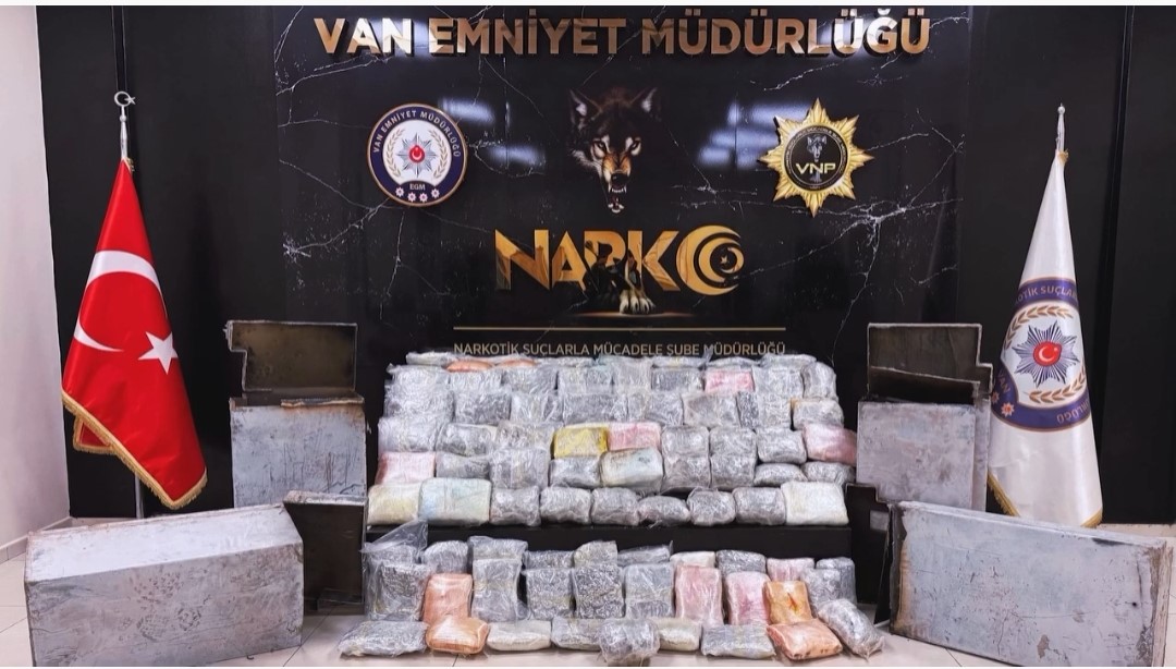 Van&rsquo;da 68 kilo 500 gram uyuşturucu ele ge&ccedil;irildi
