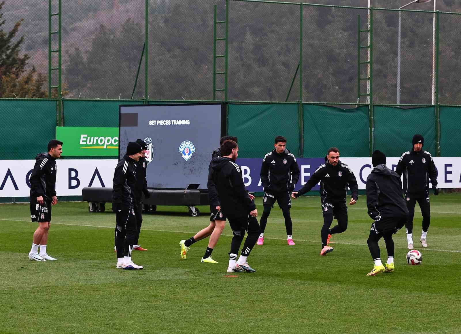 Beşiktaş, Kasımpaşa maçı hazırlıklarını tamamladı