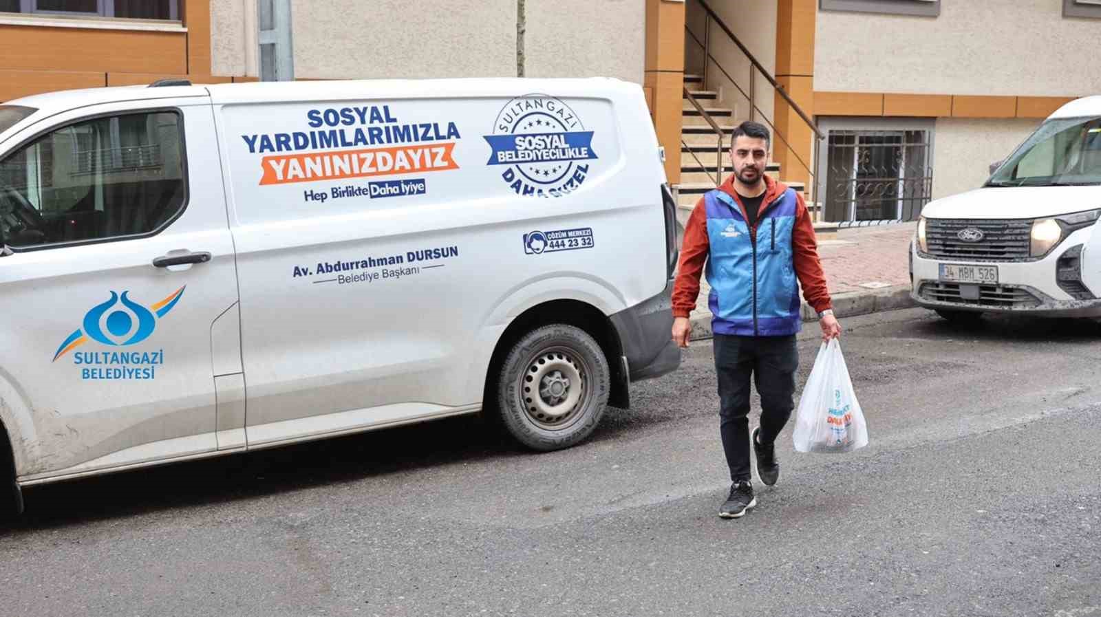 Ramazan boyunca Sultangazi Belediyesi yine ihtiya&ccedil; sahiplerinin yanında oldu
