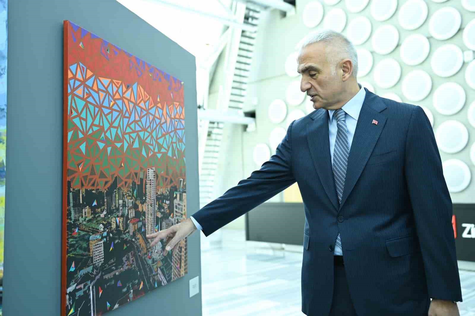 Türk Dünyası Turizm Başkenti seçilen Ankara’da resim sergisi