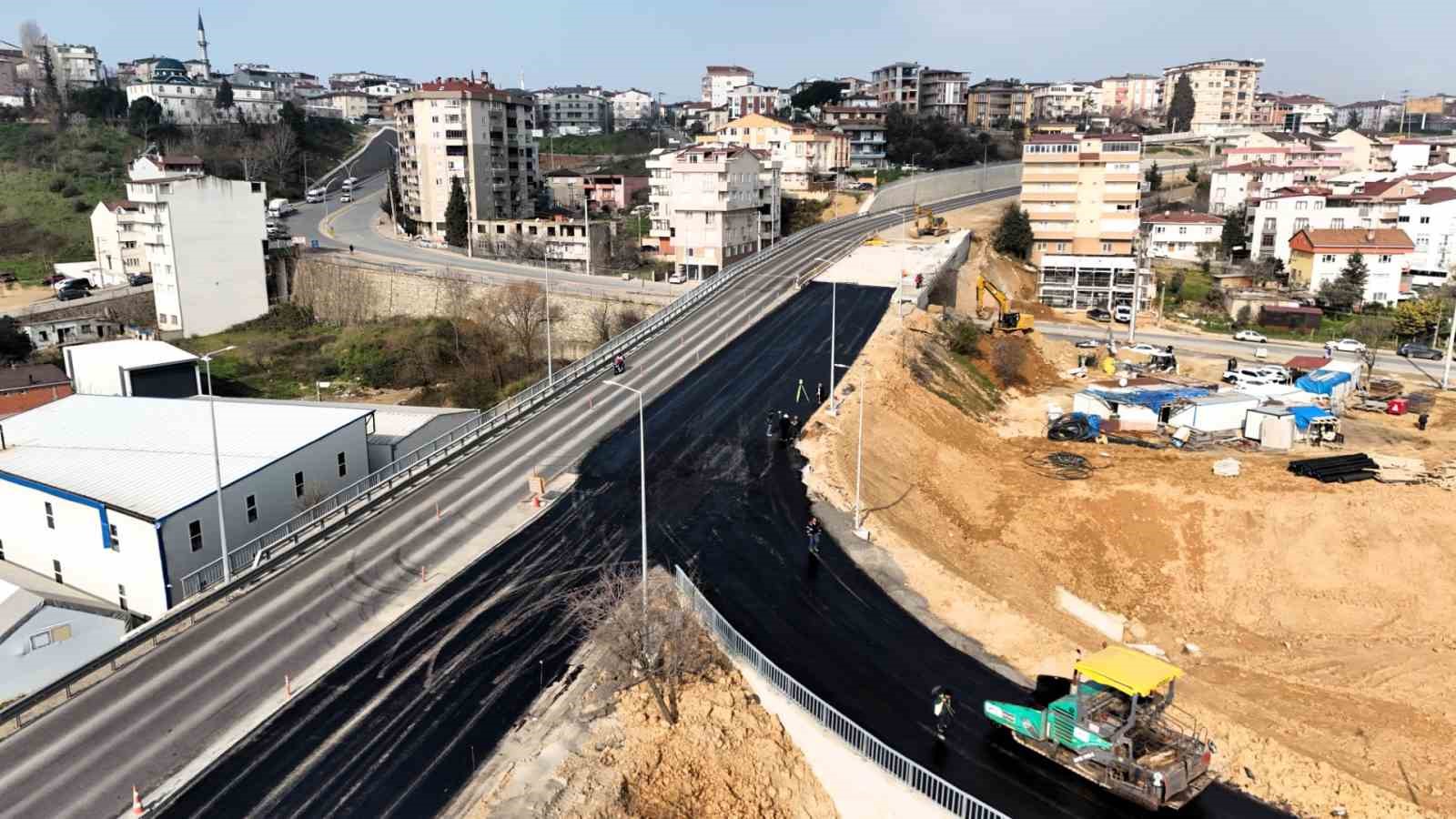 Darıca ve Eskihisar trafiğine nefes aldıracak projede sona doğru
