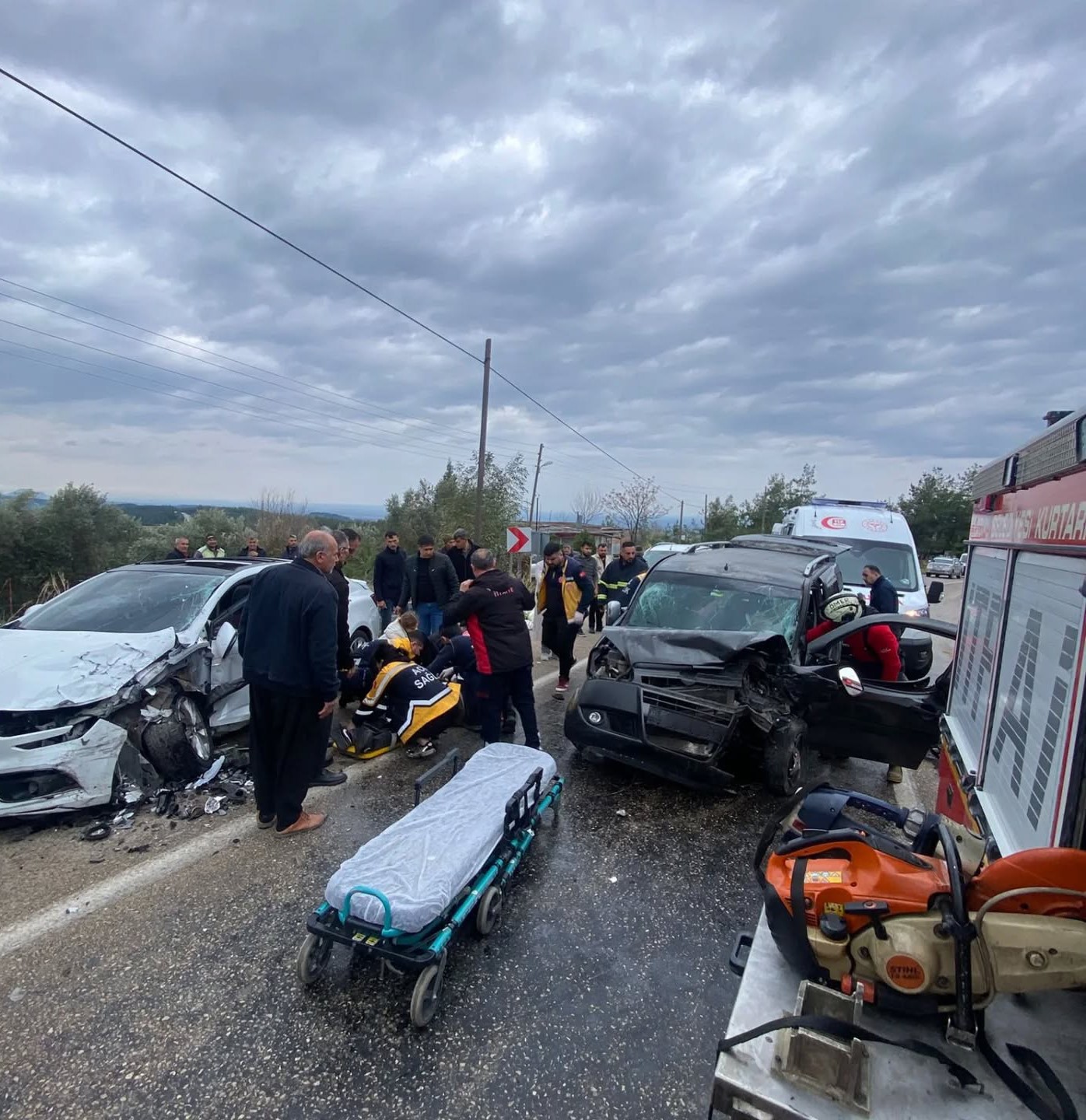 Osmaniye&rsquo;de trafik kazası 1 &ouml;l&uuml; 3 yaralı
