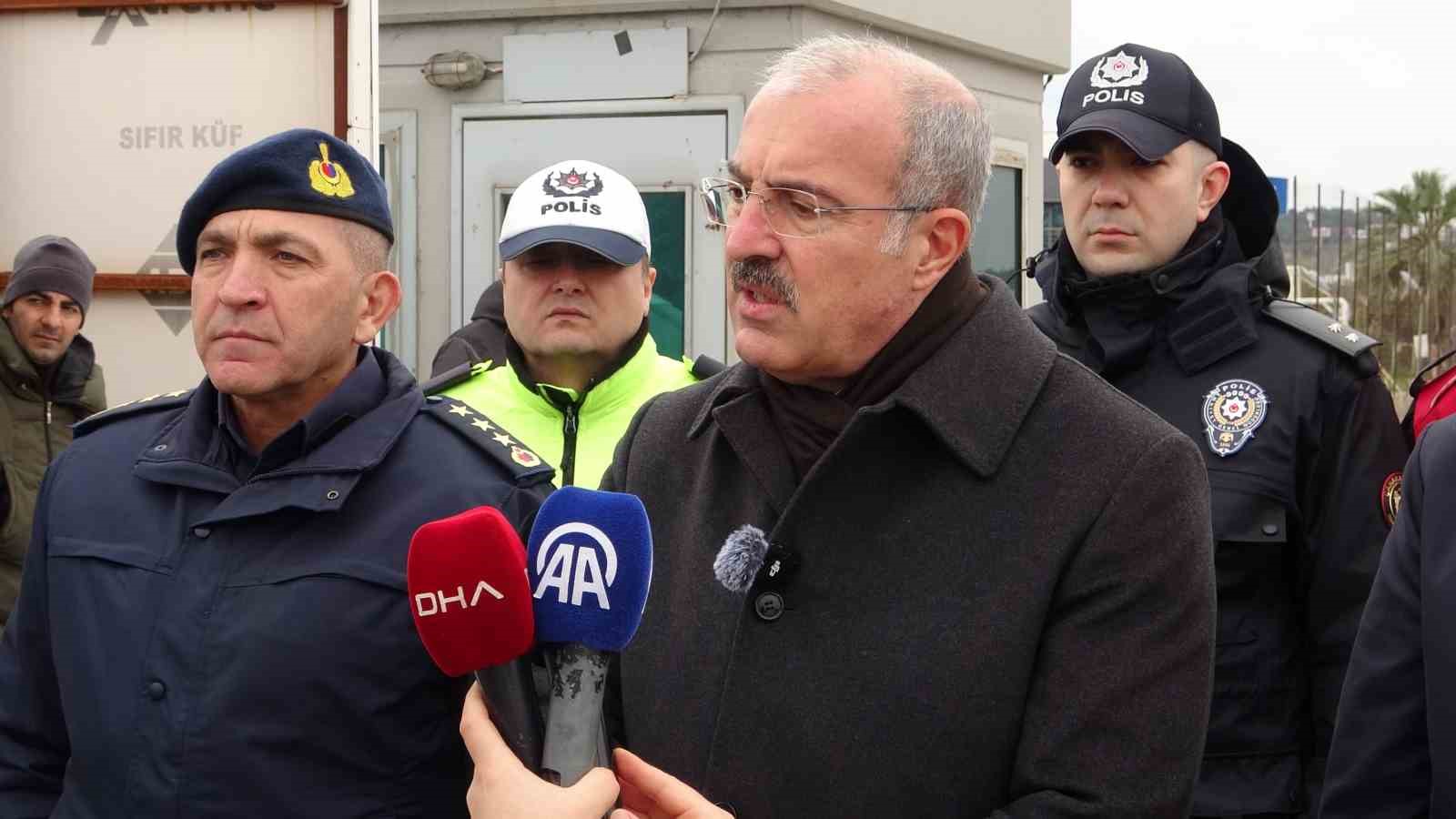 Vali Toraman, trafik denetimlerine katıldı
