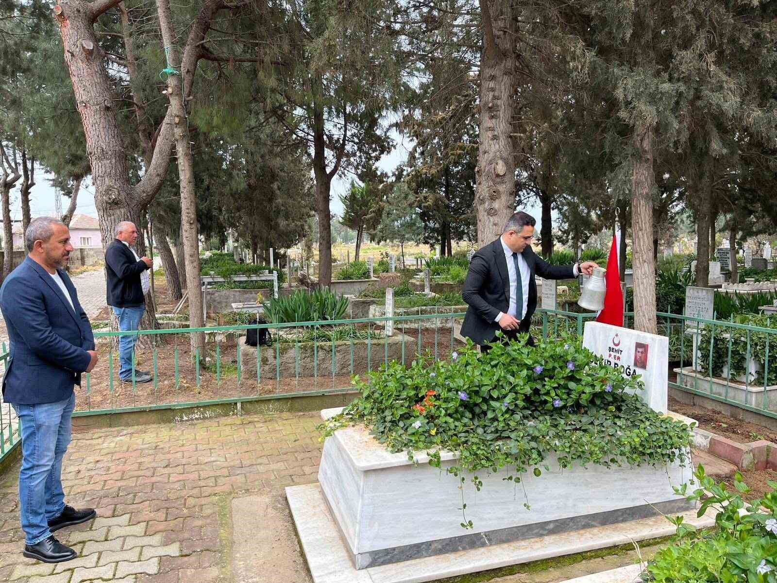 Kaymakam Dalak, şehit ve gazi ailelerini bayramda da yalnız bırakmadı
