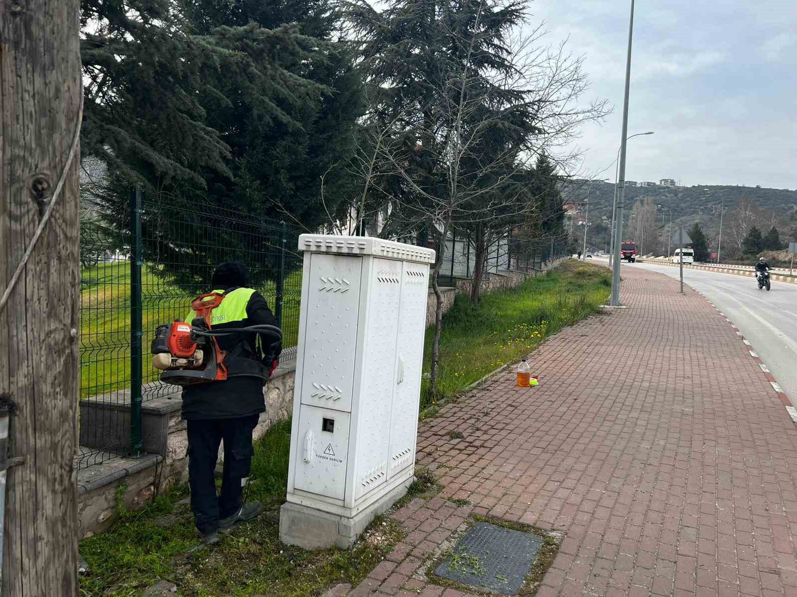 Bilecik Belediyesi&rsquo;nden bayramda yoğun mesai

