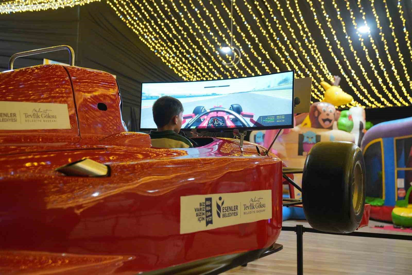 Esenler&rsquo;de &ccedil;ocuklar bayram coşkusunu yaşadı
