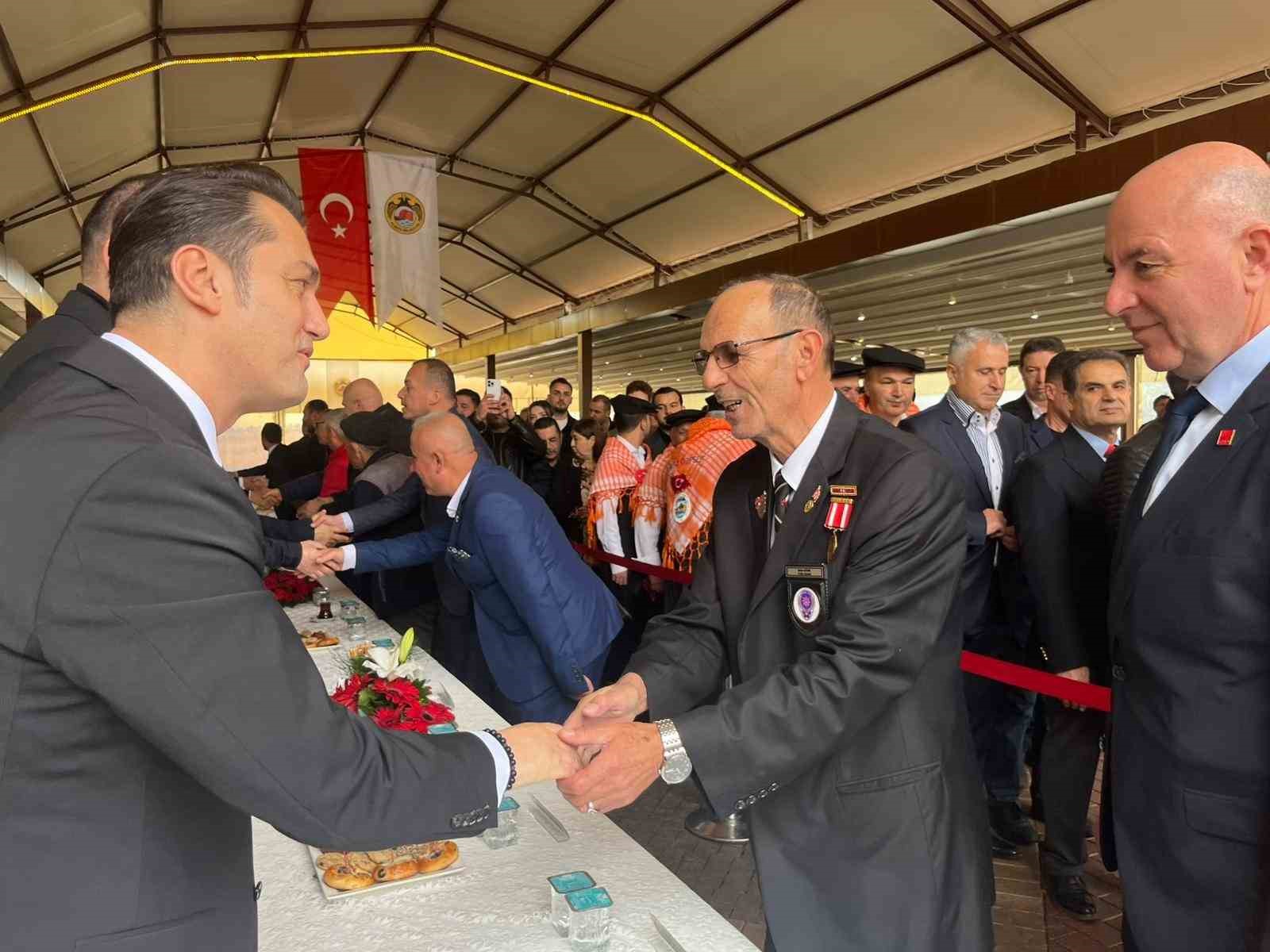 Alanya&rsquo;da protokol bayramlaştı
