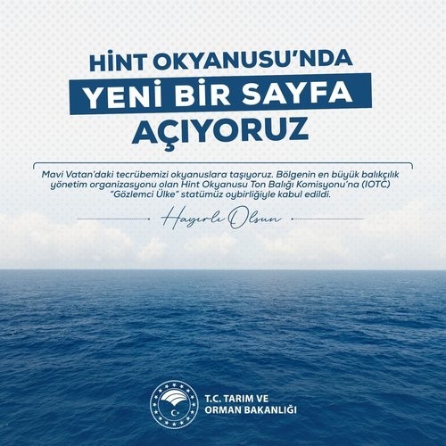 Bakan Yumaklı: "Mavi vatandaki tecrübemizi okyanuslara taşıyoruz"