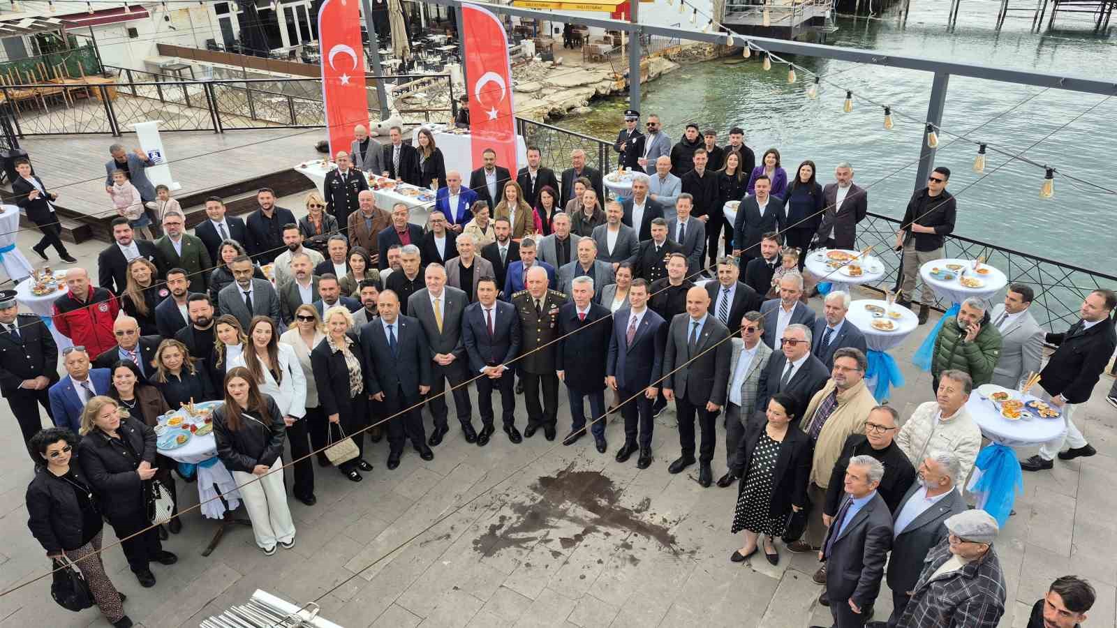 Bodrum&rsquo;da bayramlaşma programı yapıldı
