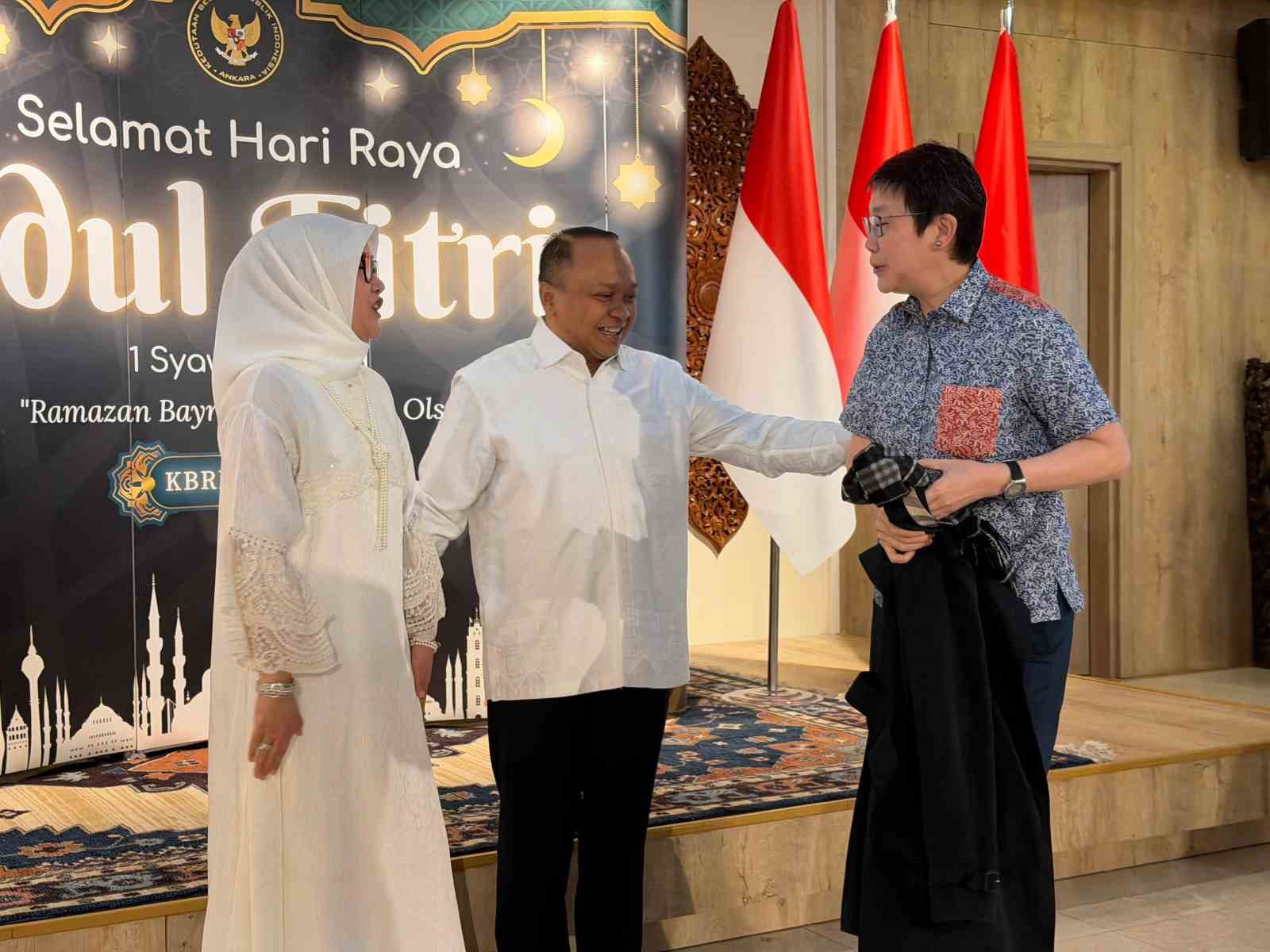 Endonezya&rsquo;nın Ankara B&uuml;y&uuml;kel&ccedil;iliğinden bayramlaşma programı
