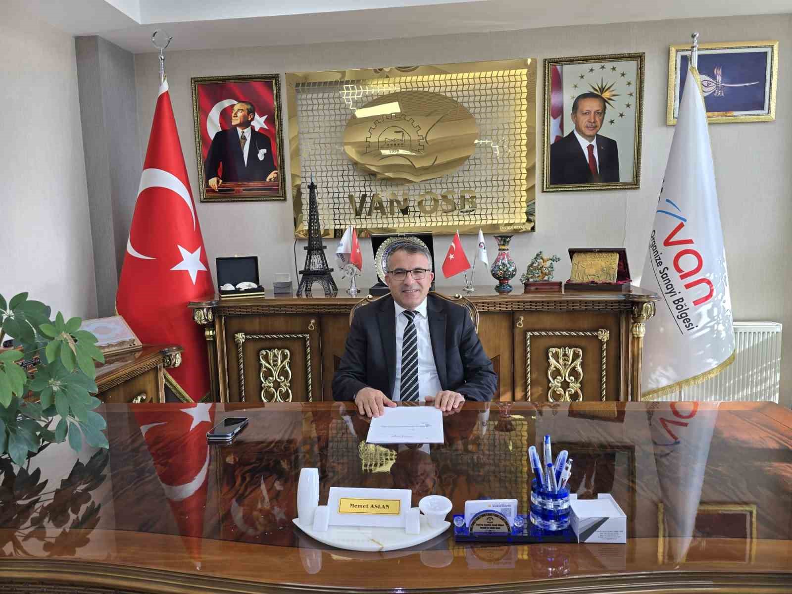 Van OSB Başkanı Memet Aslan’dan Nevruz Mesajı