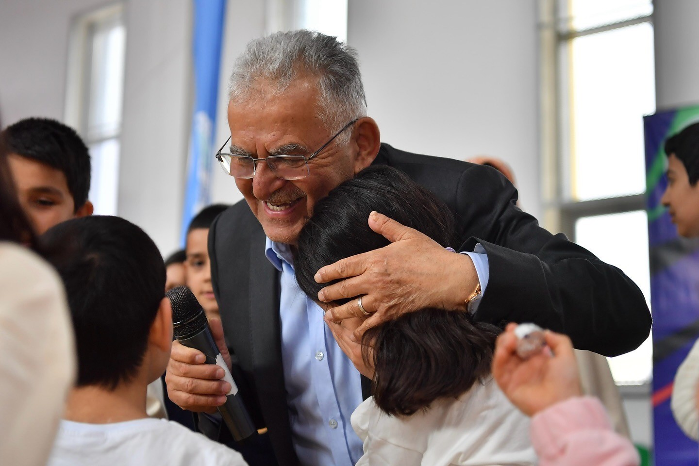 Başkan Büyükkılıç, Sevgi Evleri’nde düzenlenen bayramlaşmaya katıldı