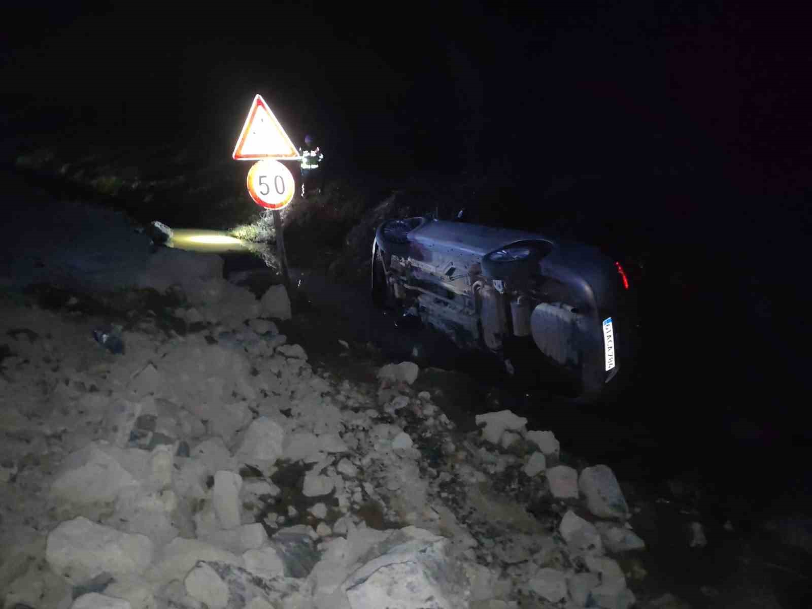 Trabzon’da 2 ayrı trafik kazası: 1 ölü, 4 yaralı