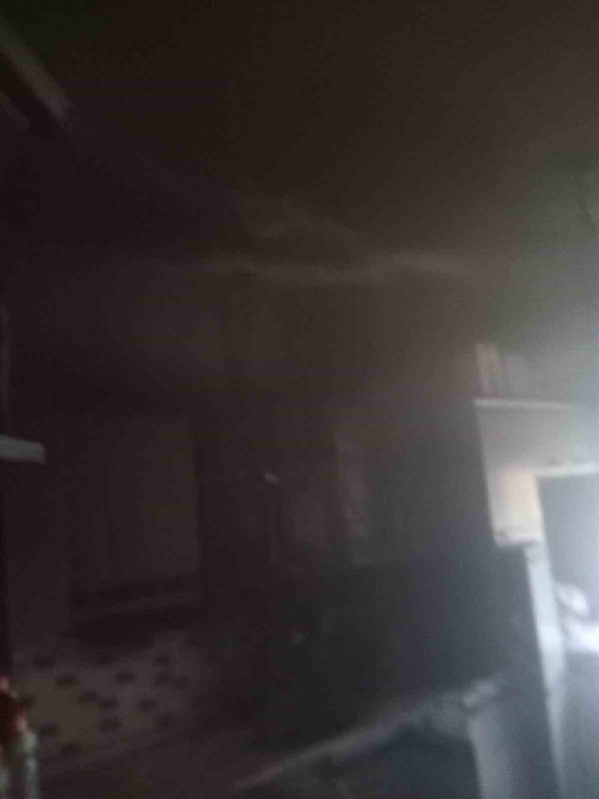 Van&rsquo;da ev yangını
