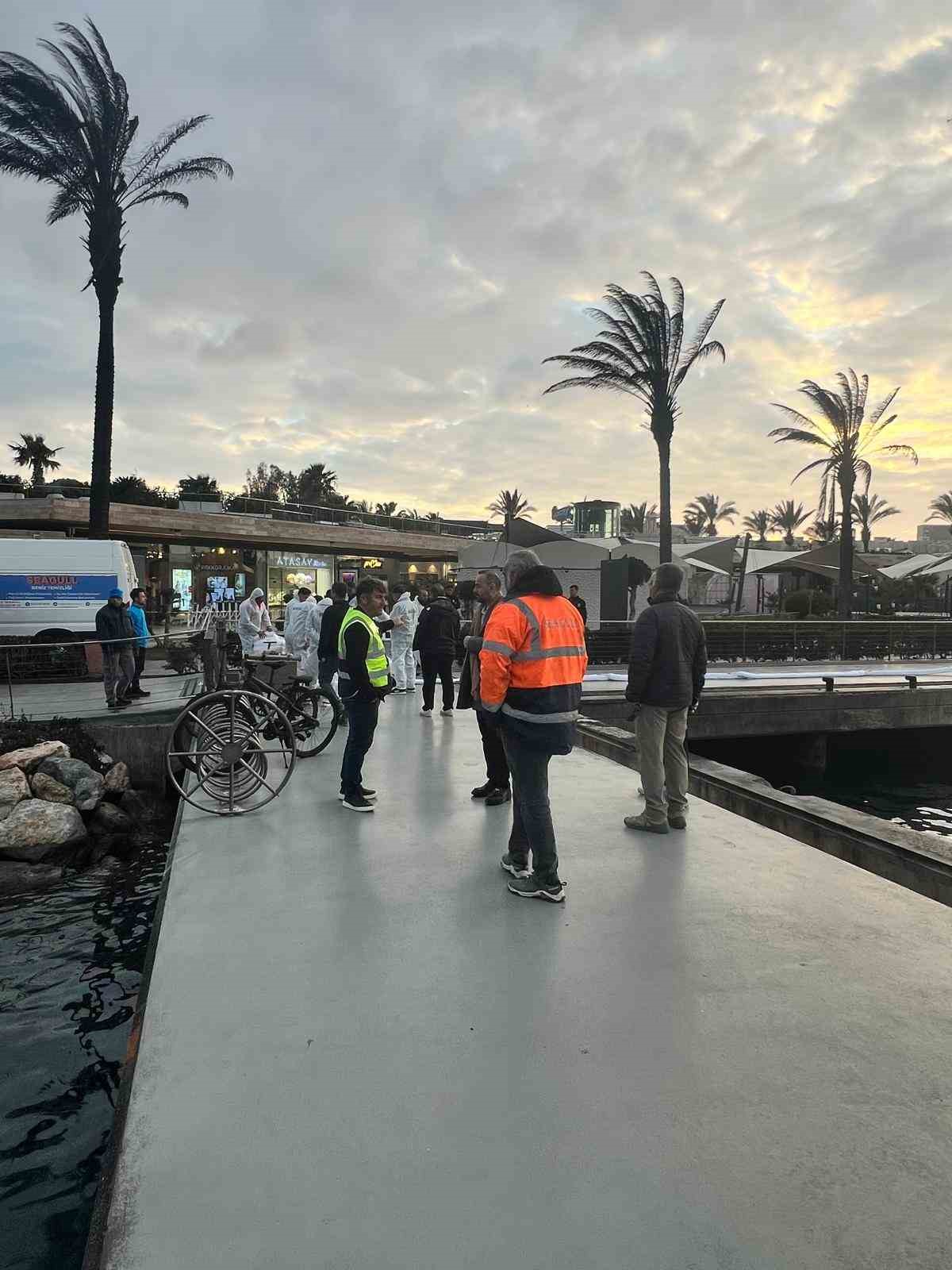 Marinada temizlik çalışmaları başladı