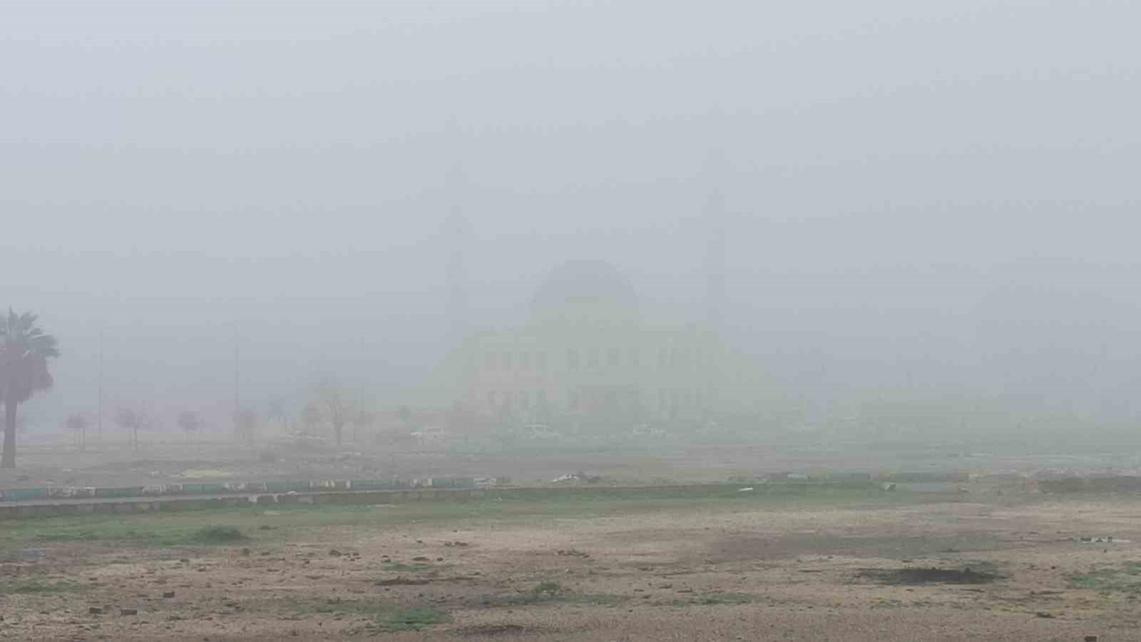 Şanlıurfa’da yoğun sis etkili oluyor