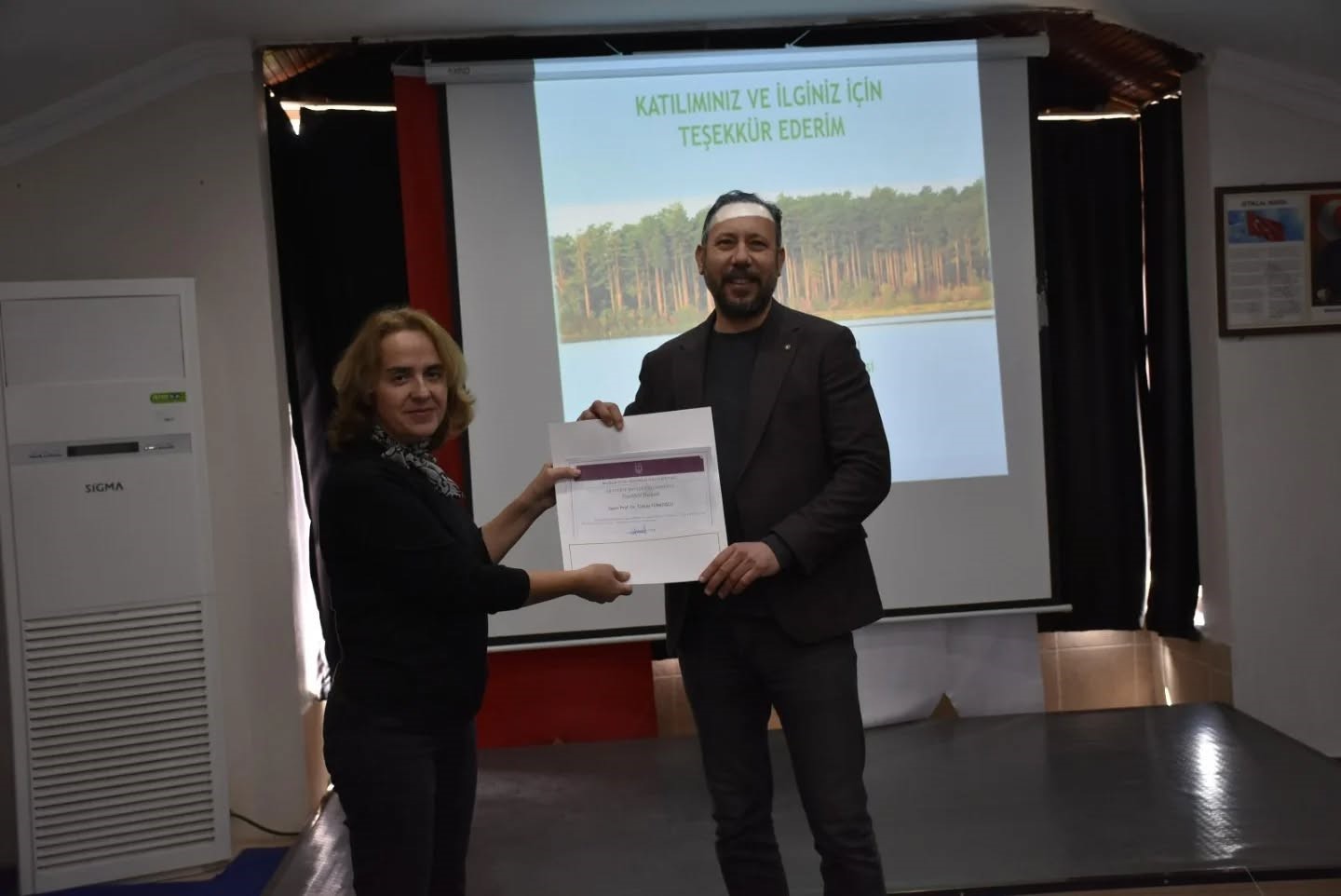 K&ouml;yceğiz Meslek Y&uuml;ksek Okulu&rsquo;nda ormancılık semineri d&uuml;zenlendi
