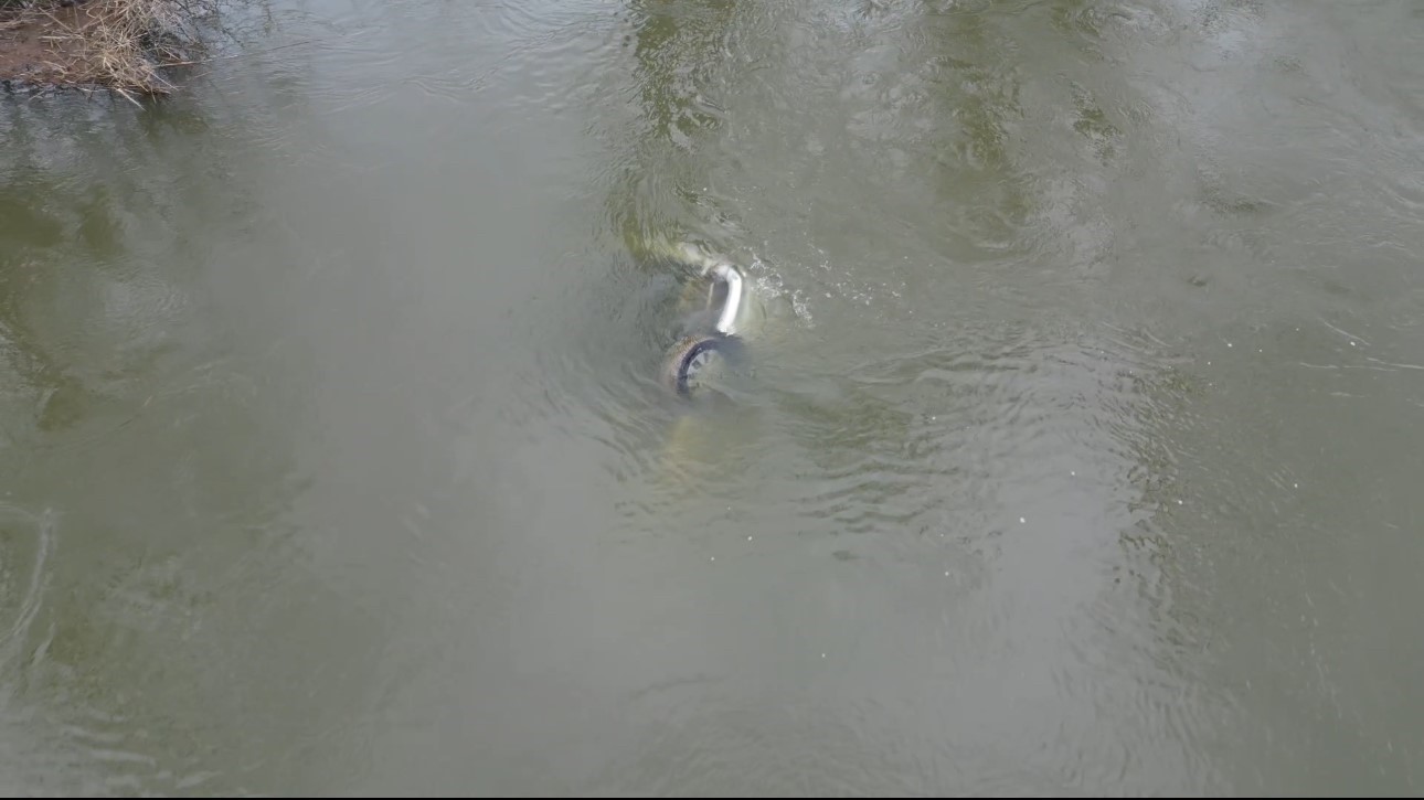 Edirne’de taşkında nehre düşen otomobil 1 ay sonra bulundu