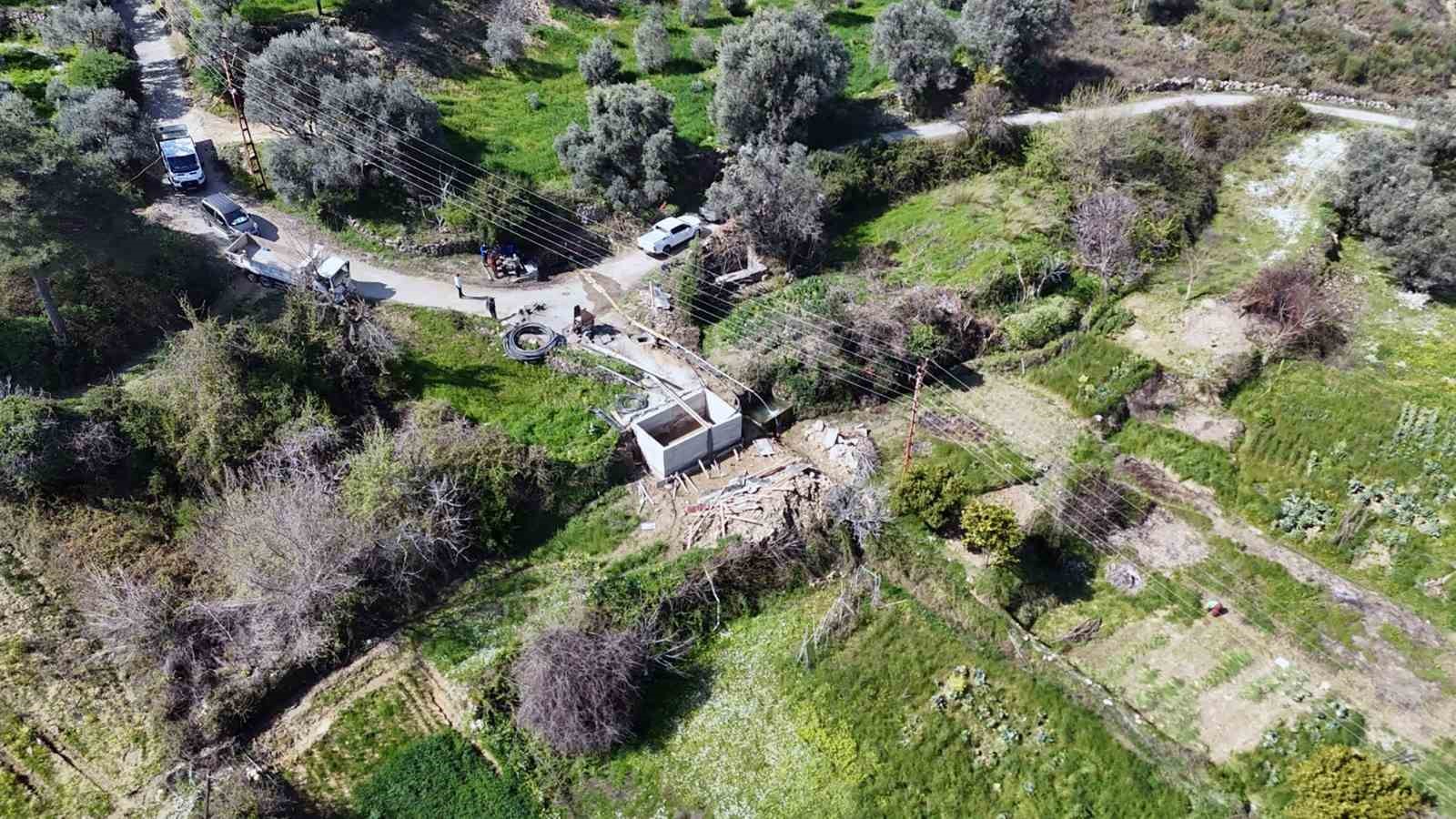 &Uuml;reticinin talebi &uuml;zerine sulama havuzu kapasitesi 30 tona &ccedil;ıkarıldı
