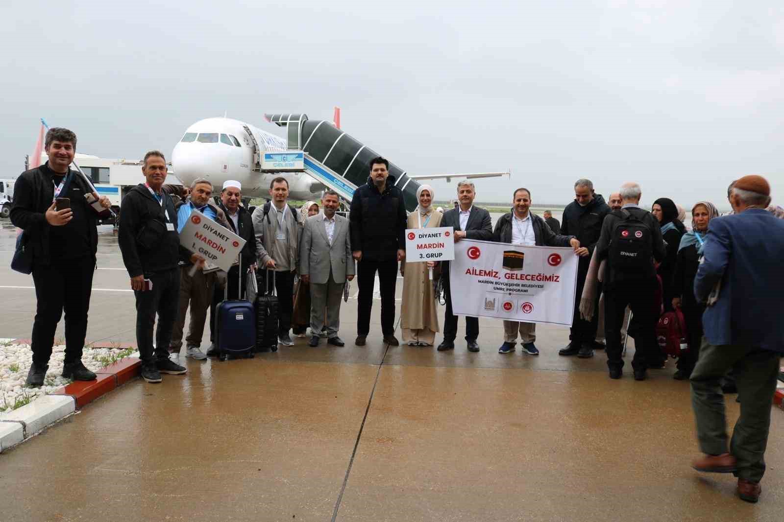 Mardin&rsquo;de 47 &ccedil;ift dualarla umreye uğurlandı
