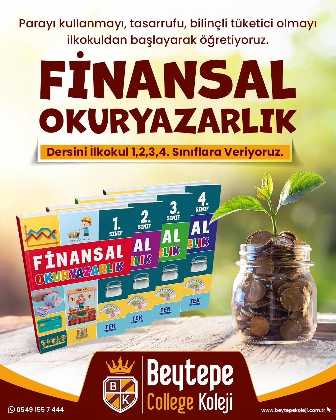 Beytepe Koleji finansal okuryazarlıkta &ouml;nc&uuml; uygulamayı hayata ge&ccedil;irdi
