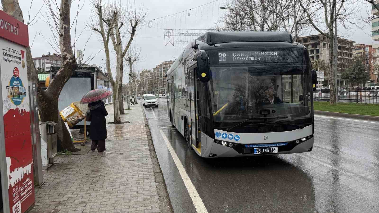 Kahramanmaraş’ta Ramazan Bayramı’nda ücretsiz ulaşım hizmeti: 3 günde 16 bin 740 biniş