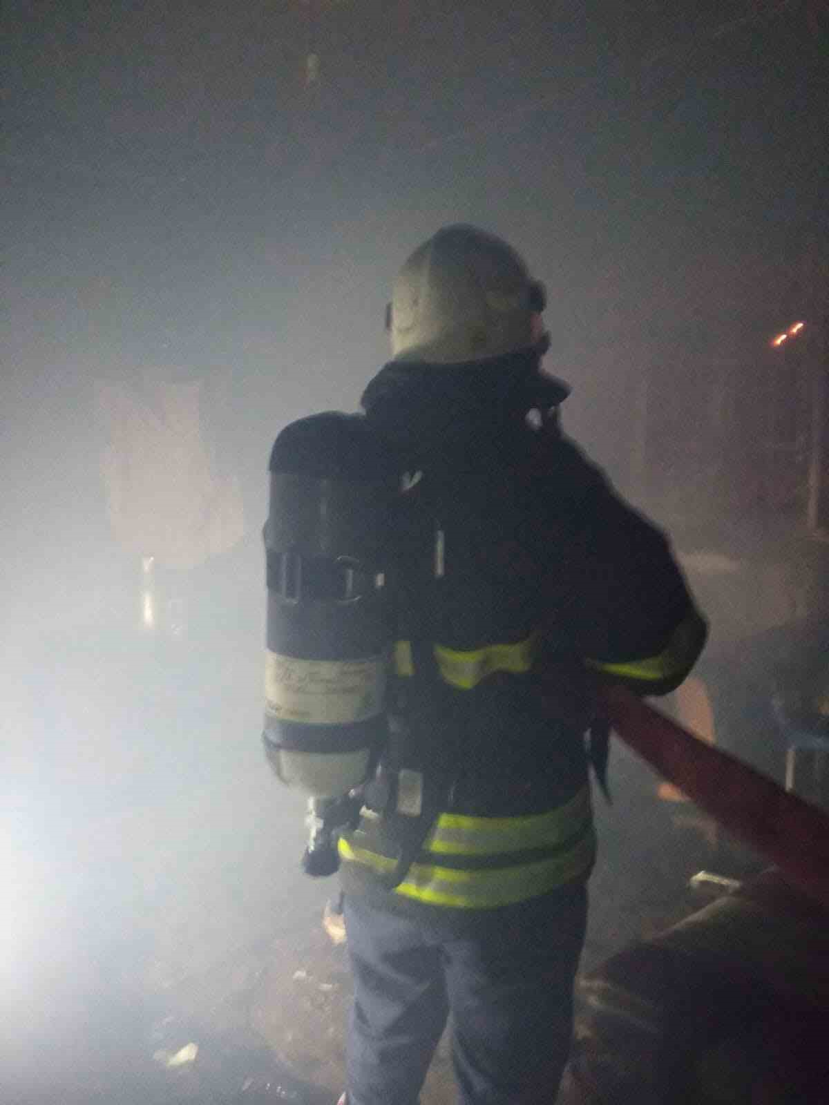 Hassa&rsquo;da ev yangını
