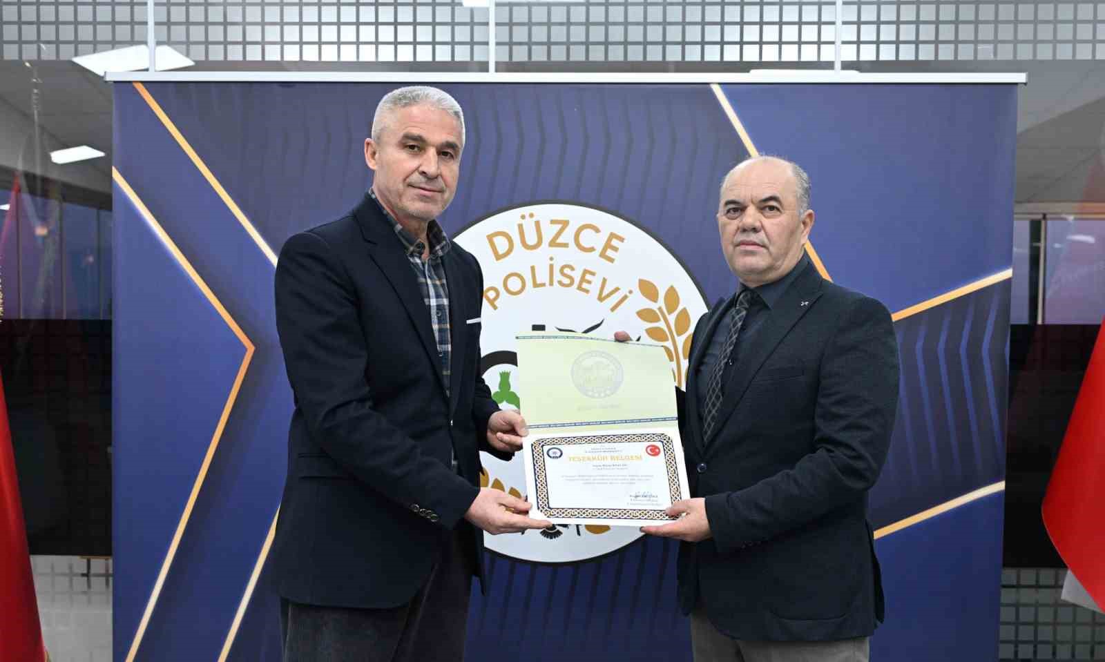 Kaynaşlı emniyet müdürü Manisa’ya tayin oldu