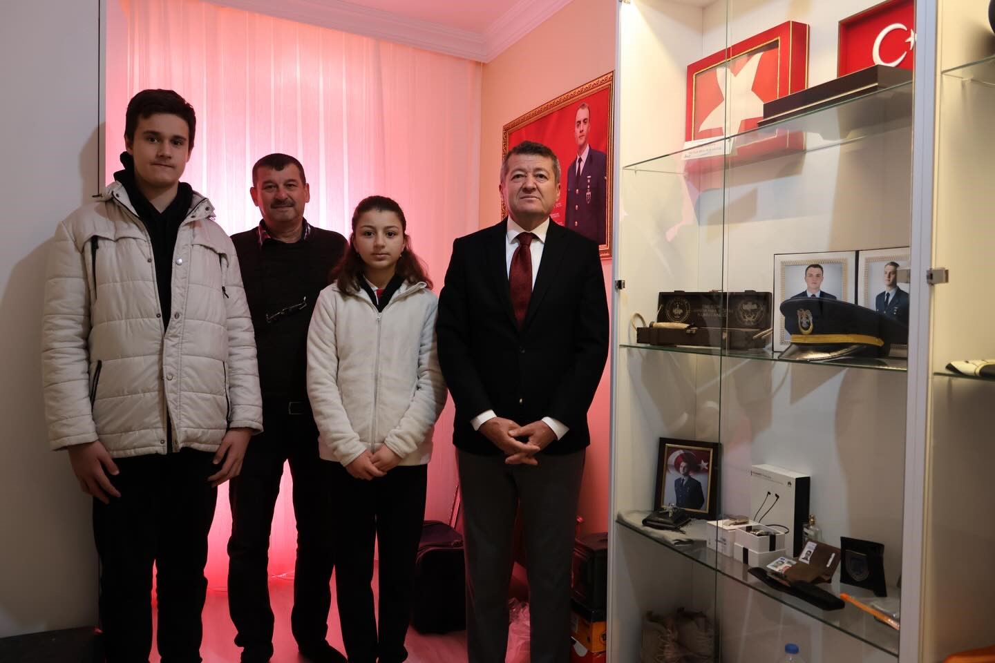 Şehit İlhan Ongan&rsquo;ın ailesine anlamlı buluşma
