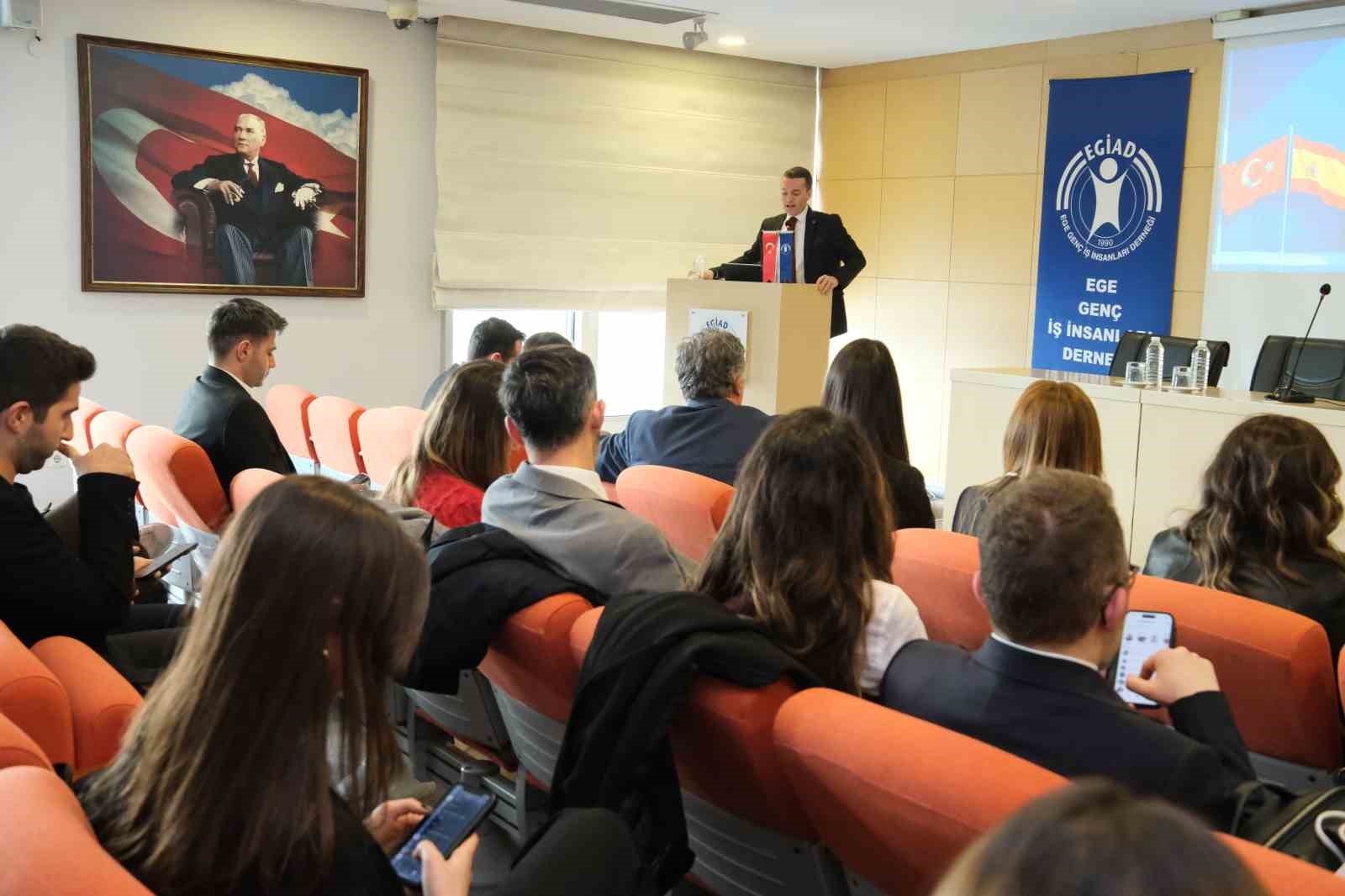 EGİAD &uuml;yeleri, İspanya pazarı ve iş birliği fırsatlarını değerlendirdi
