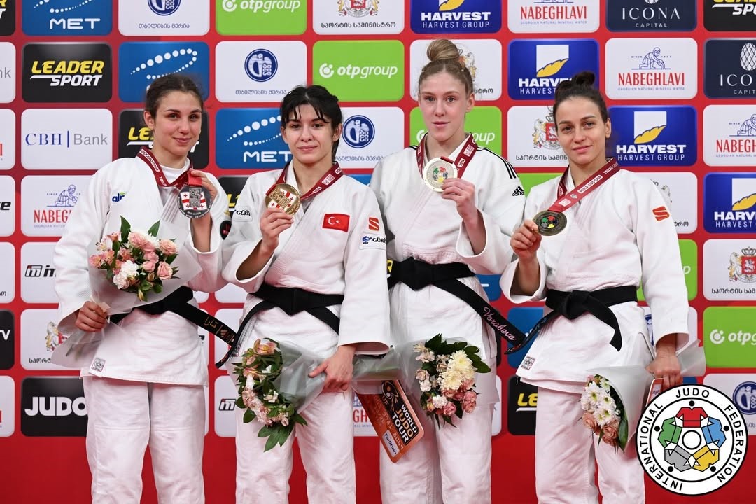 Milli judocu Tuğçe Beder, Tiflis Grand Slam’de altın madalya kazandı