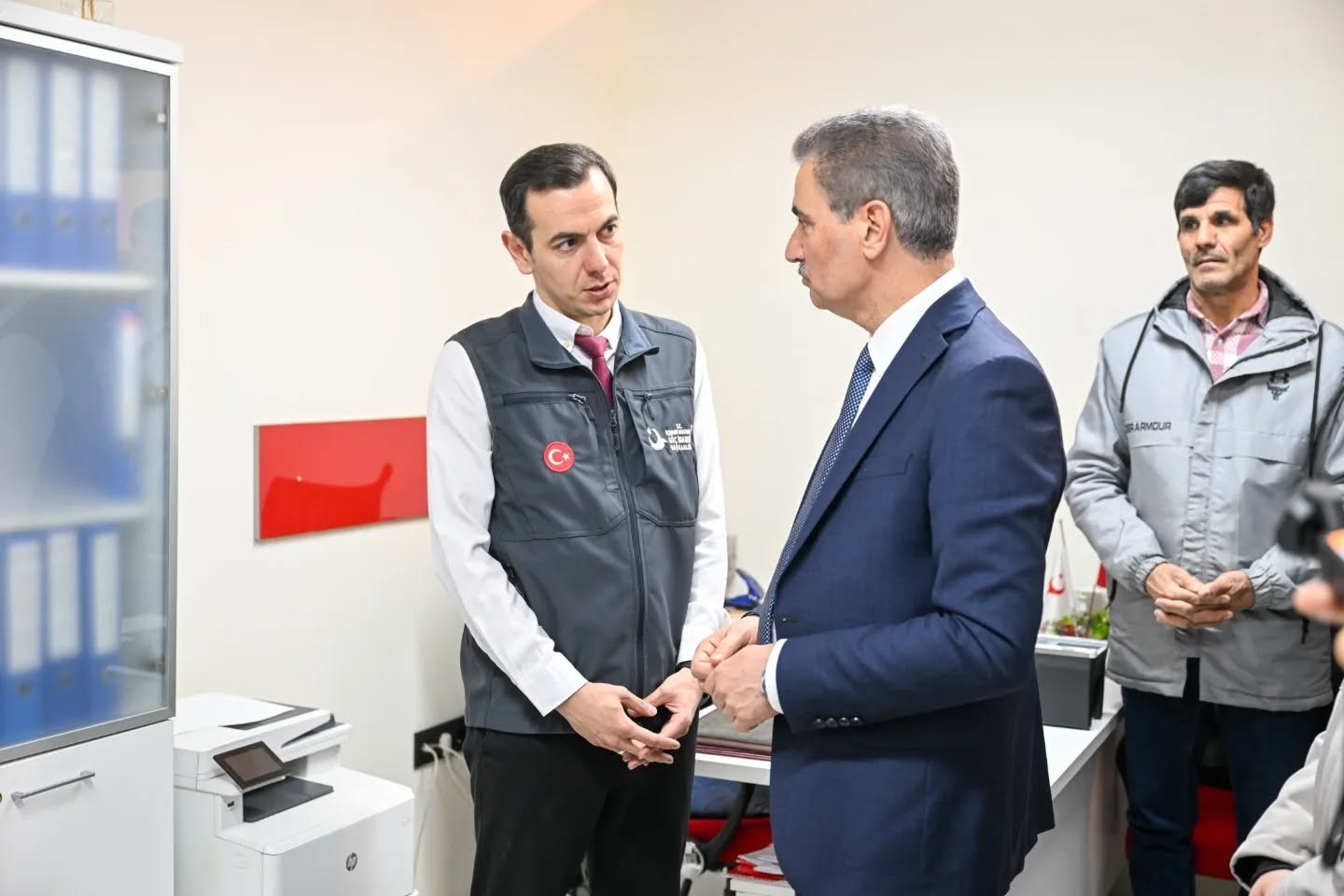 İl G&ouml;&ccedil; İdaresi&rsquo;nden Vali Baruş&rsquo;a bilgilendirme
