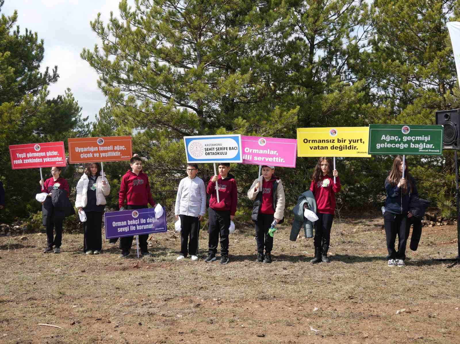 Kastamonu&rsquo;da 210 bin fidan toprakla buluşturulacak
