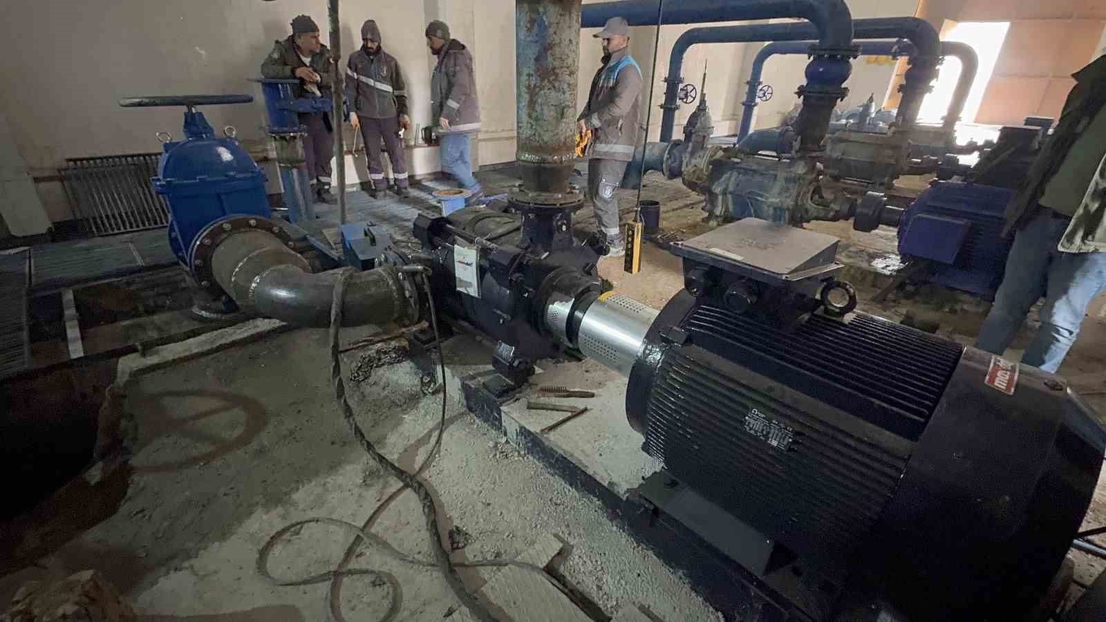 &Ccedil;orum Belediyesi i&ccedil;me suyu alt yapısını g&uuml;&ccedil;lendirdi
