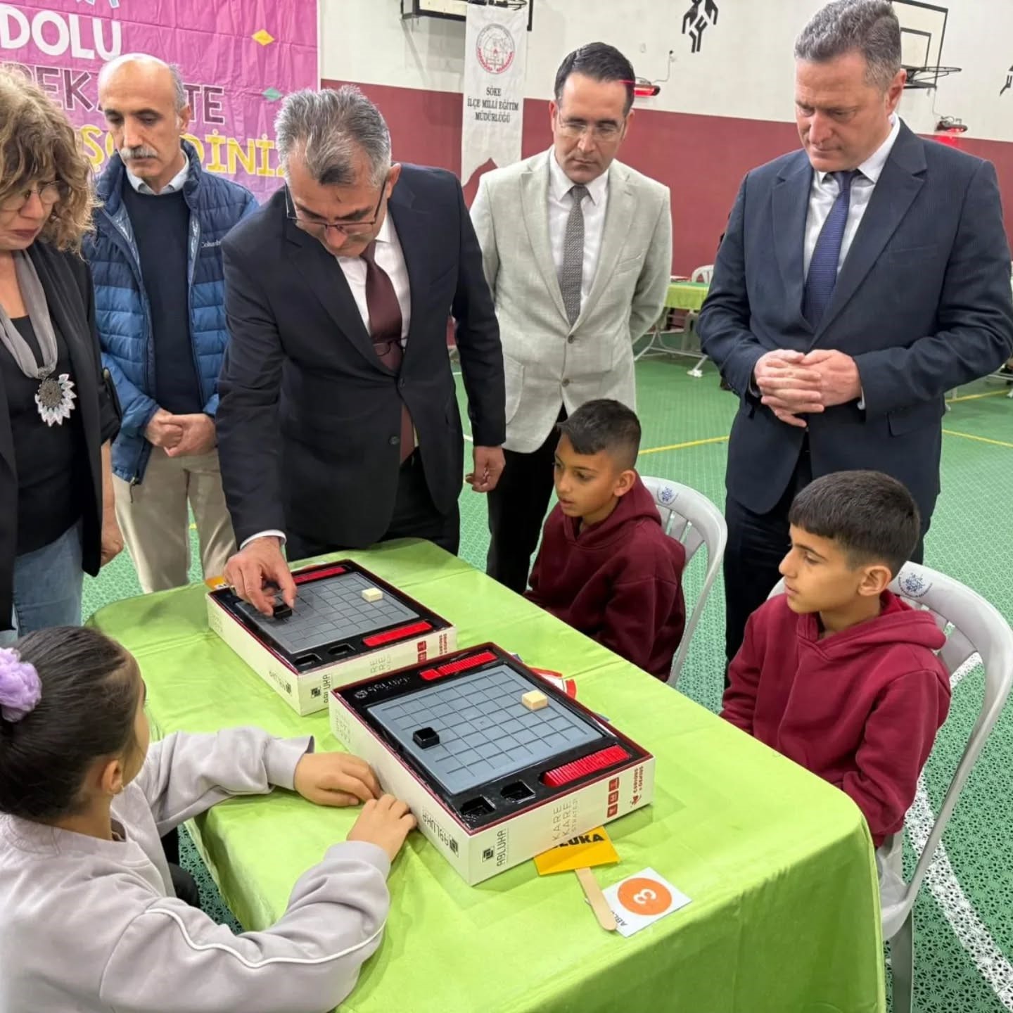 Akıl ve Zeka Oyunları İl&ccedil;e Turnuvası S&ouml;ke&rsquo;de tamamlandı
