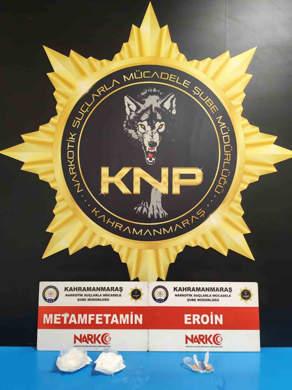 Kahramanmaraş&rsquo;ta uyuşturucu operasyonları: 4 tutuklama
