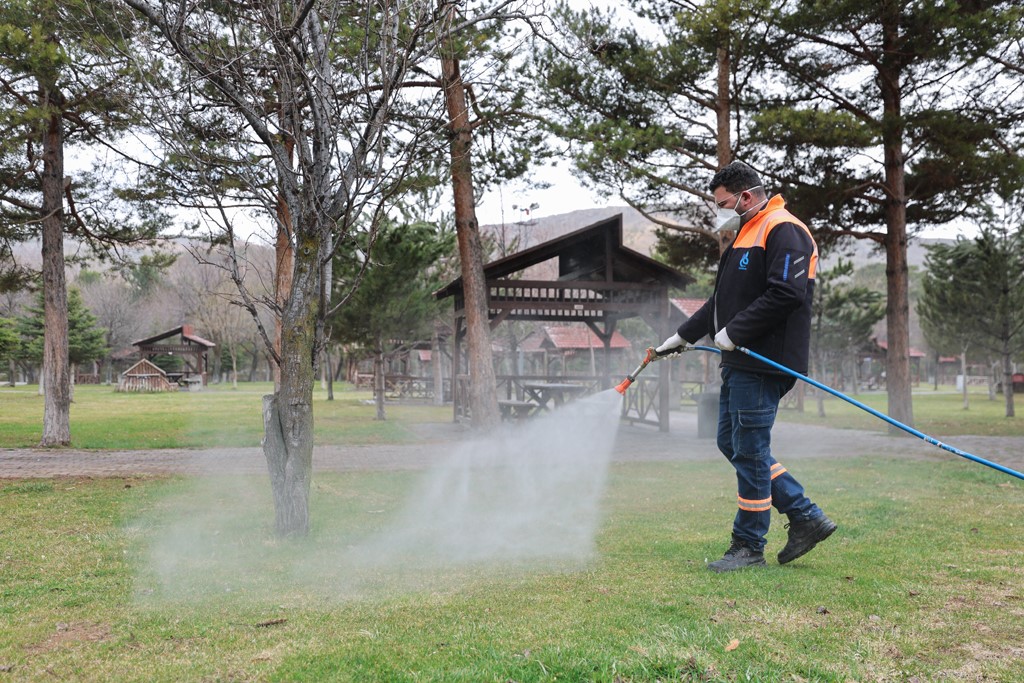Sivas&rsquo;ta keneye karşı havadan karadan m&uuml;cadele
