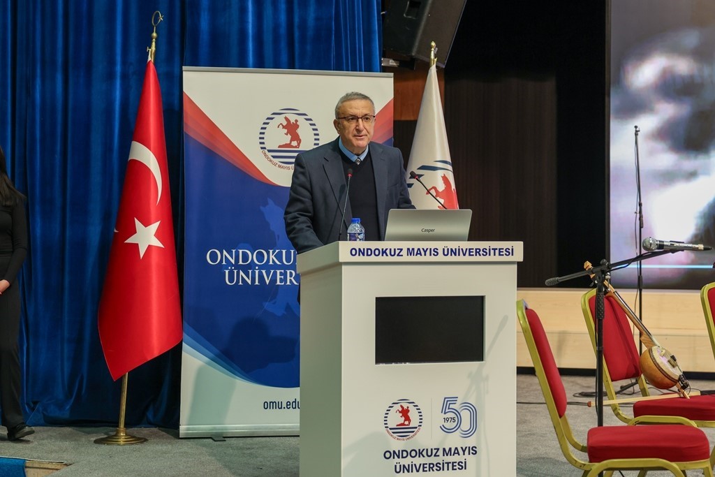 OM&Uuml;&rsquo;de Aşık Veysel anıldı
