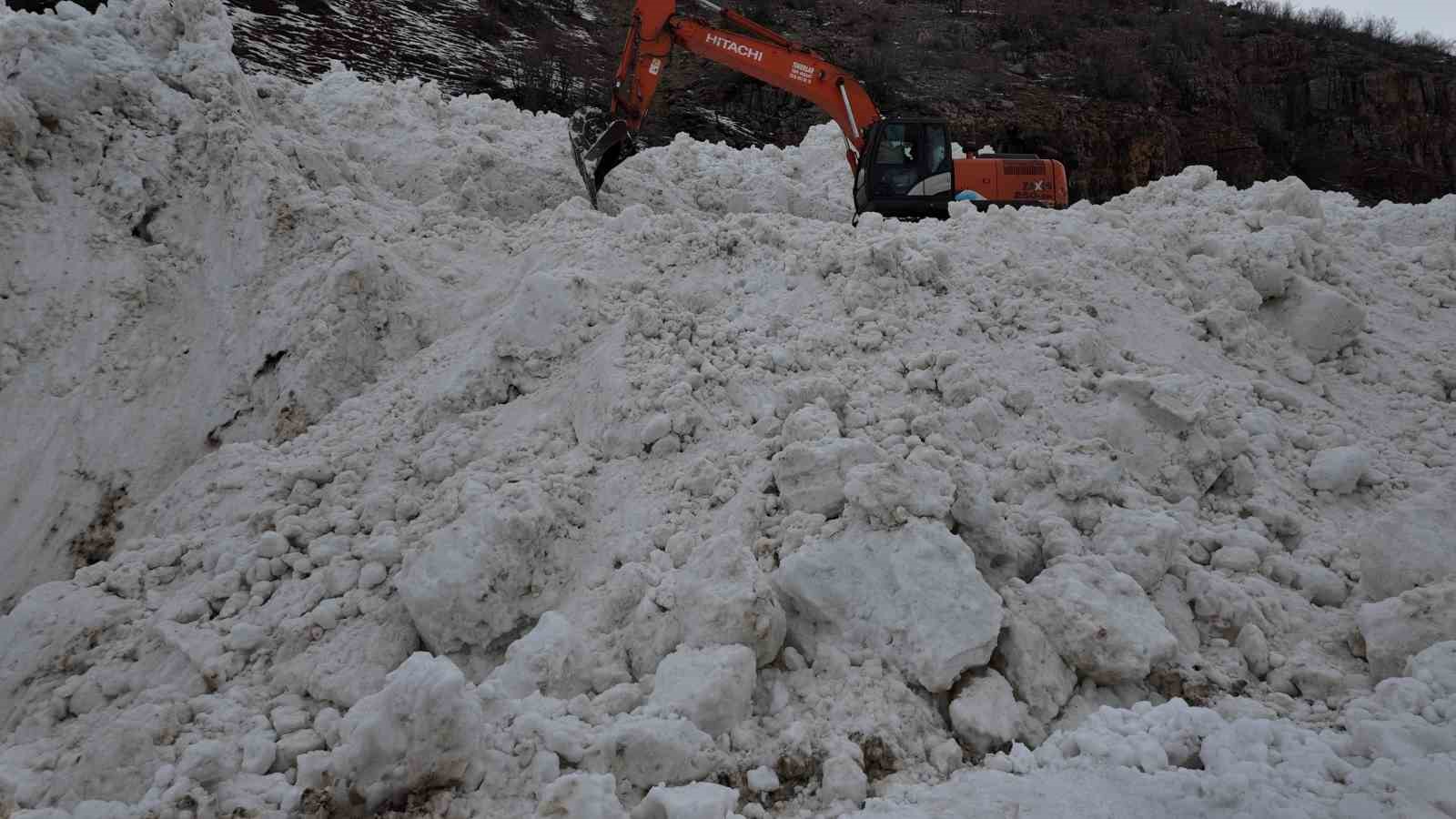 Şırnak’a son dönemlerin en büyük çığı düştü