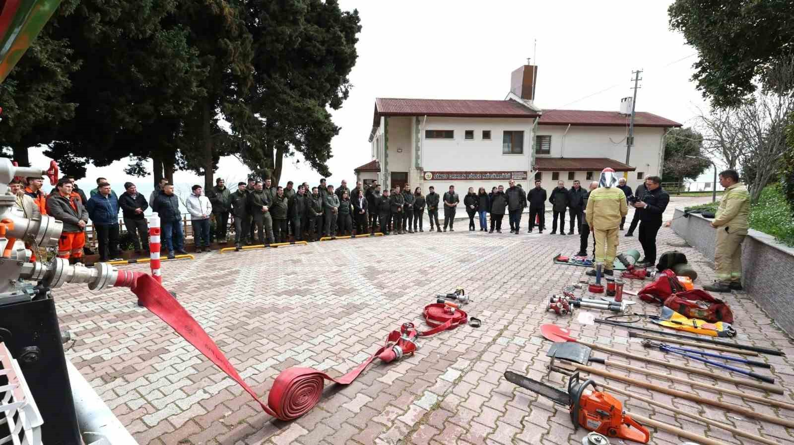 Sinop’ta orman yangınlarına karşı seferberlik