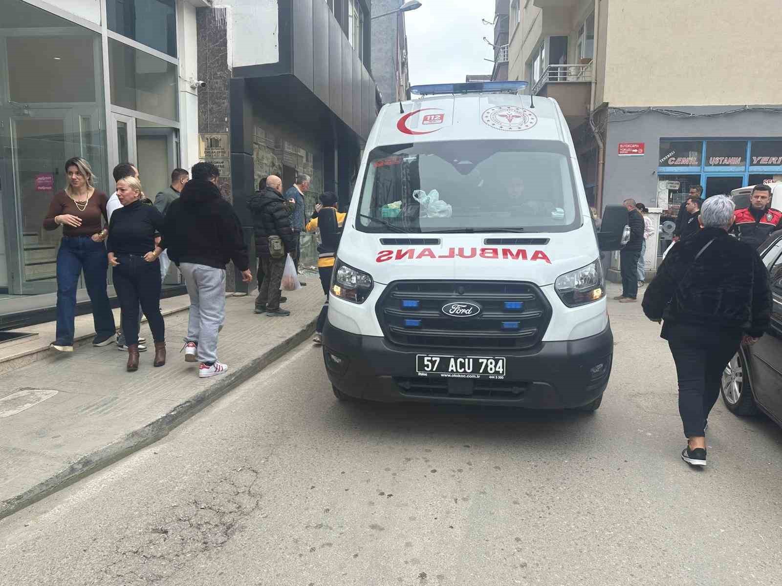 Sinop’ta iş kazası: 1 yaralı